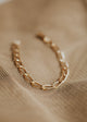 A 14kt Gold Fill chunky link cable chain.