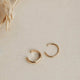 The Ear Cuff Duo handmade by Hello Adorn, the perfect option for earrings for no piercing ears offered in 14k gold fill and sterling silver.