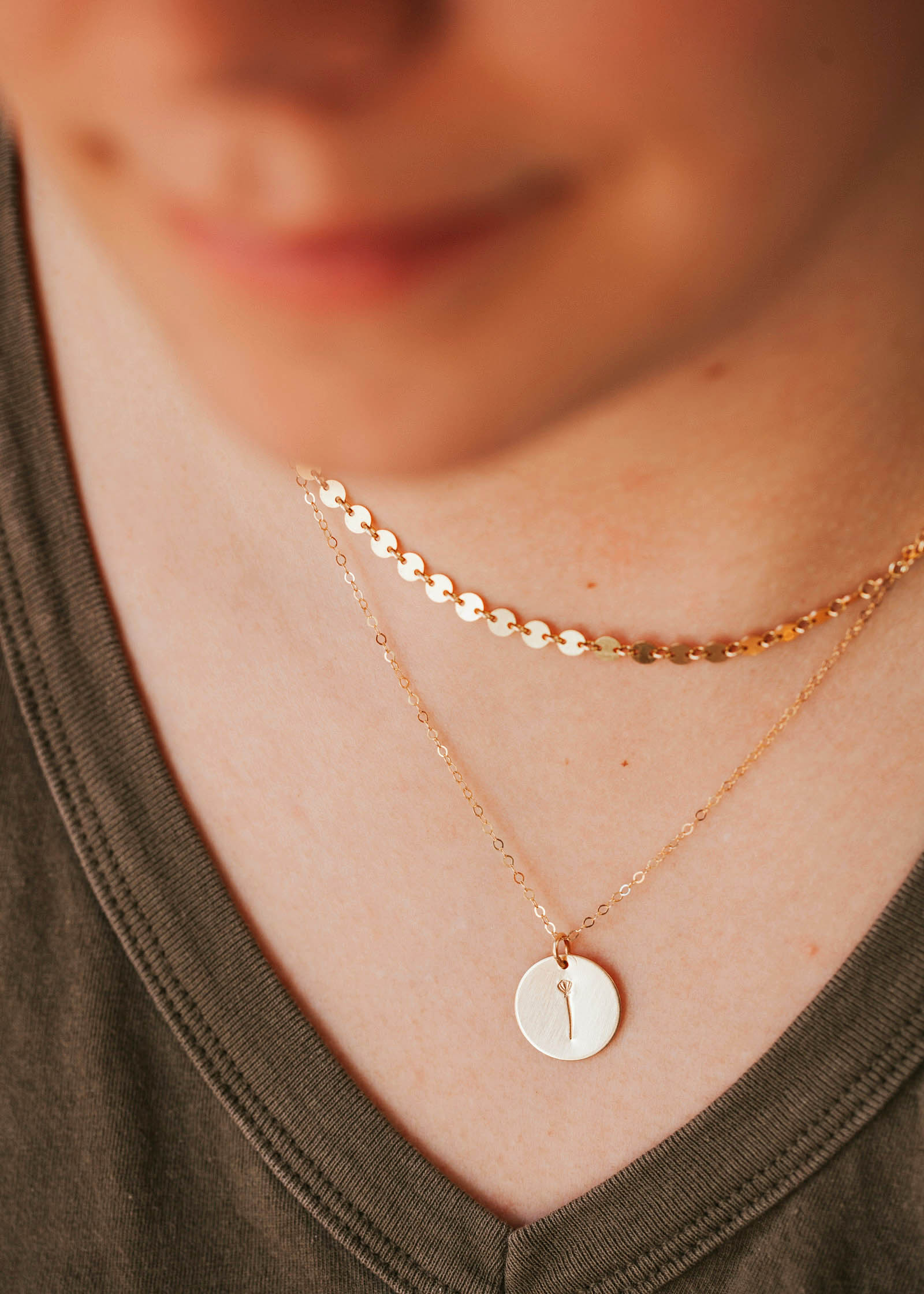 Wildflower pendant discount