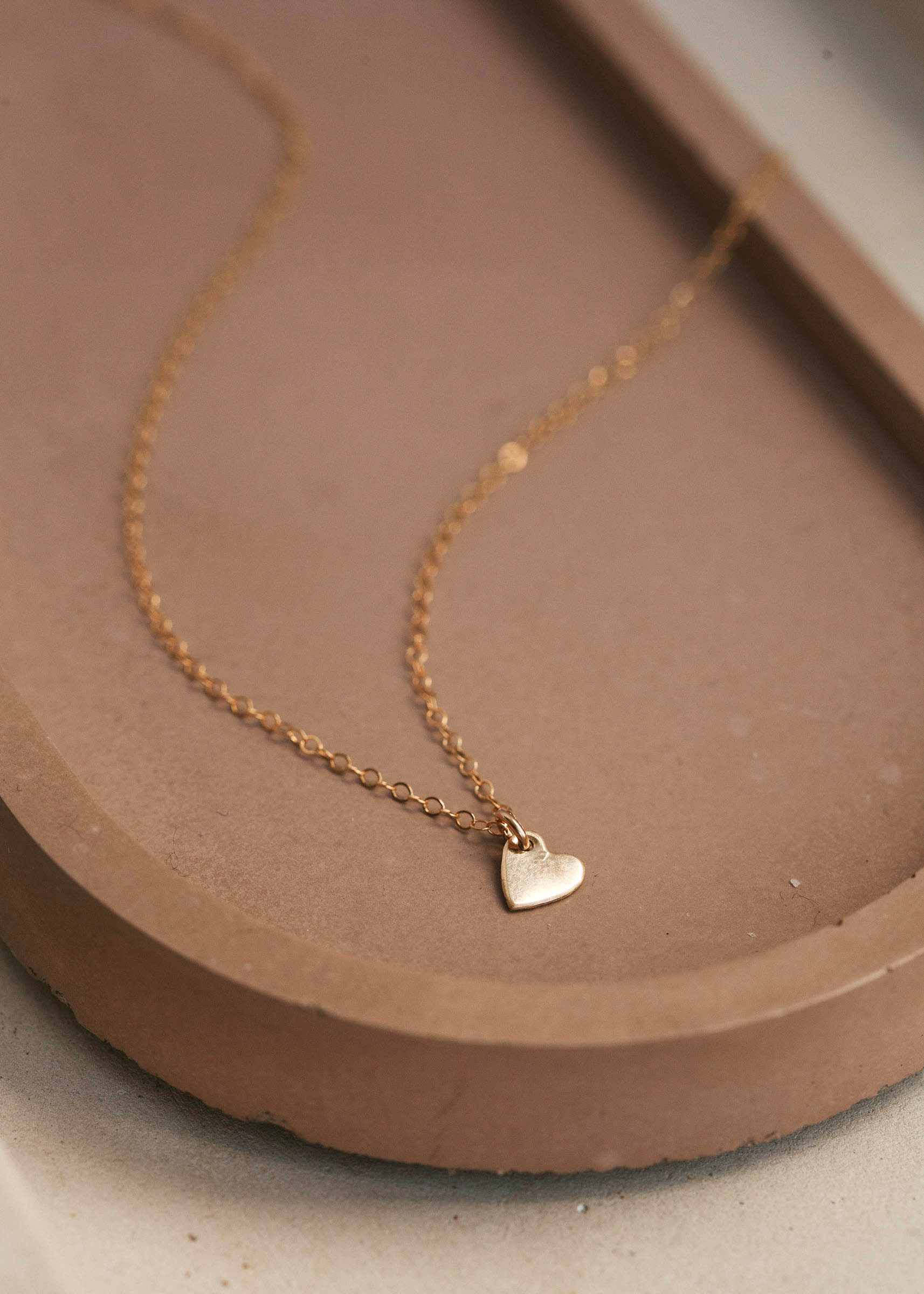 Floral Mini Heart Necklace | Full Bloom Collection | Alva and Passion –  Alva And Passion