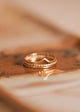 Pack of rings in 14k gold fill perfect for creating a gold ring stack by Hello Adorn.